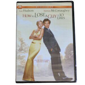 How to Lose a Guy in 10 Days Widescreen DVD 2003 Paramount Matthew McConaughey